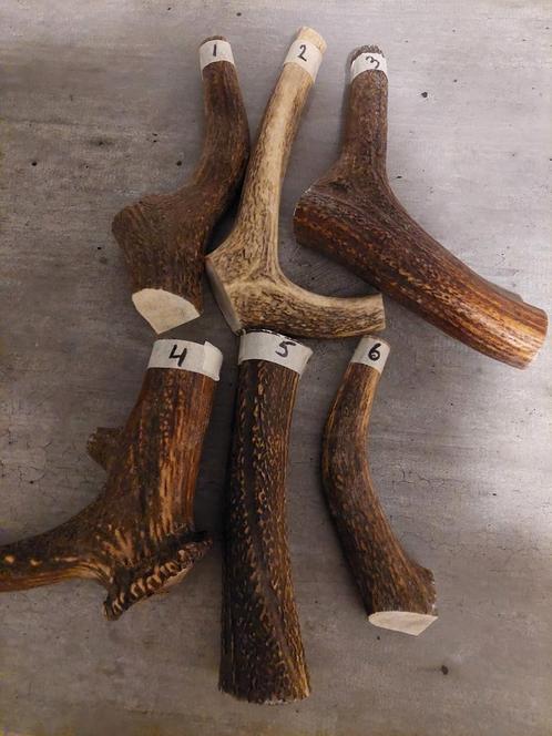Herten gewei 6x, Dieren en Toebehoren, Honden-accessoires, Zo goed als nieuw, Ophalen