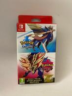 Nintendo Switch spel Pokemon Sword & Shield Dual Pack SEALED, Spelcomputers en Games, 1 speler, Nieuw, Ophalen of Verzenden, Role Playing Game (Rpg)
