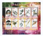 Space Craft - Rwanda 2010 - Gestempeld Used 2 x, Verzenden, Gestempeld, Vliegtuigen