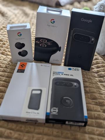 Google Pixel 9 Pro XL 256GB + Pixel Watch 2 + Pixel Buds Pro beschikbaar voor biedingen
