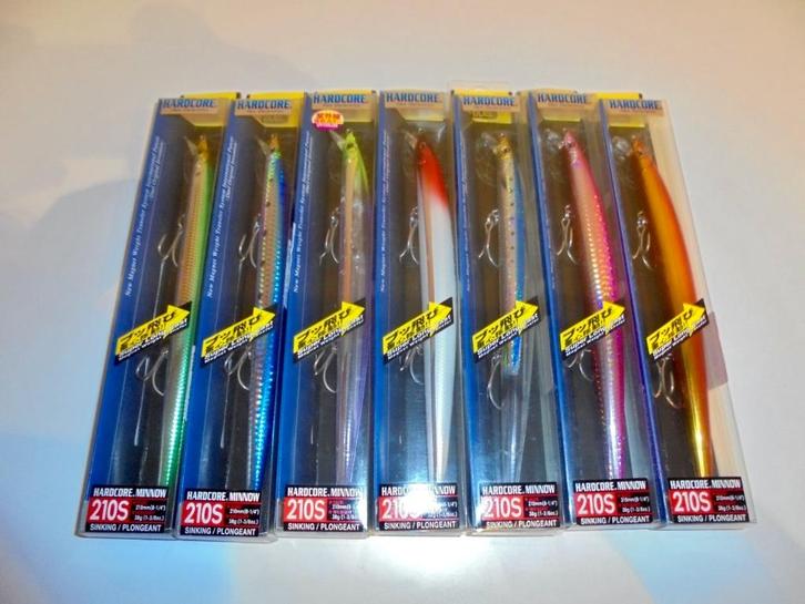 Duel Yo-Zuri Hardcore Minnow 21cm 38g Sinking Japan Rapala., Watersport en Boten, Hengelsport | Zeevissen, Nieuw, Overige typen