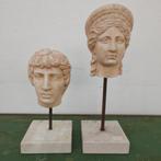Portretkop, buste, beeld van Apollo en Juno. SET  PRIJS, Verzamelen, Ophalen of Verzenden, Gebruikt, Mens
