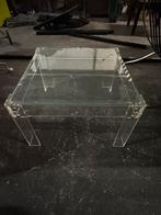 Vintage bijzet tafel, Huis en Inrichting, Tafels | Salontafels, Ophalen, 50 tot 100 cm, Rond, Zo goed als nieuw