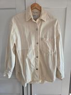 Beige jack / vest Bershka | S/36, Kleding | Dames, Jassen | Zomer, Beige, Zo goed als nieuw, Maat 36 (S), Bershka