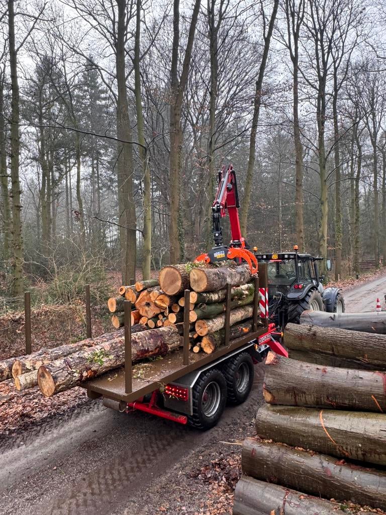 Brandhout aan huis gebracht, Tuin en Terras, Haardhout, 6 m³ of meer, Ophalen, Stammen