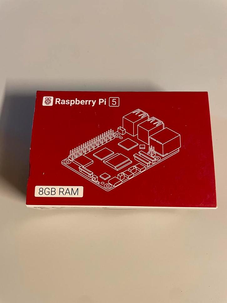 Raspberry Pi 5 - 8GB, Computers en Software, Desktop Pc's, Nieuw, Onbekend, 8 GB, Ophalen of Verzenden