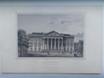 131 / Paleis van Justitie Leeuwarden  Staalgravure uit 1860, Ophalen of Verzenden