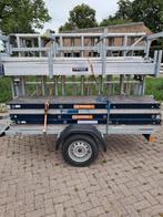 Rolsteiger op aanhanger, Doe-het-zelf en Verbouw, Steigers, Ophalen, Zo goed als nieuw, Rolsteiger of Kamersteiger, 5 meter of hoger