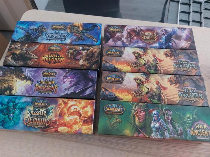 World of Warcraft TCG, 10.000+ kaarten, playmats etc., Hobby en Vrije tijd, Verzamelkaartspellen | Overige, Gebruikt, Meerdere kaarten