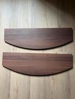 2 bruine planken van hout, Ophalen, Zo goed als nieuw