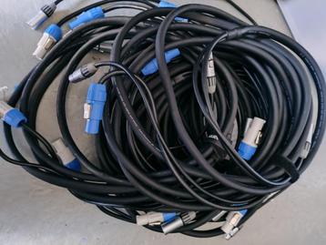 10x 5mtr combi dmx kabel powercon beschikbaar voor biedingen