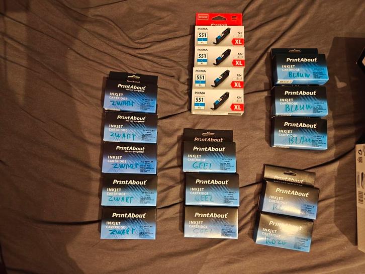 Canon Pixma Inkt Cartridges 551 - Nieuw in Doos!, Computers en Software, Printerbenodigdheden, Ophalen of Verzenden