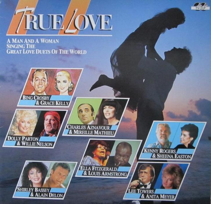 lp,Various – True Love, Cd's en Dvd's, Vinyl | Verzamelalbums, Gebruikt, Pop, 12 inch, Ophalen of Verzenden