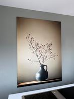Groot canvas blauwe vaas met besjes 130x180 cm!, Ophalen