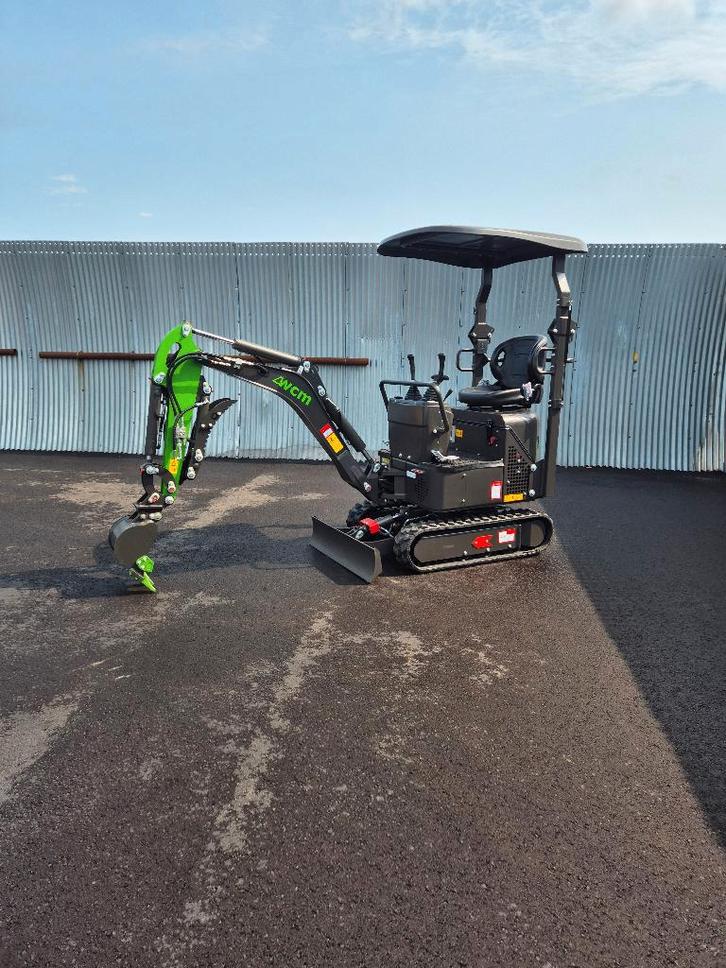 WCM minigraver/minigraafmachine 85cm breed/verstelbare rupse, Zakelijke goederen, Machines en Bouw | Kranen en Graafmachines, Graafmachine