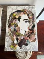 Schilderij vrouw handgemaakt, Ophalen