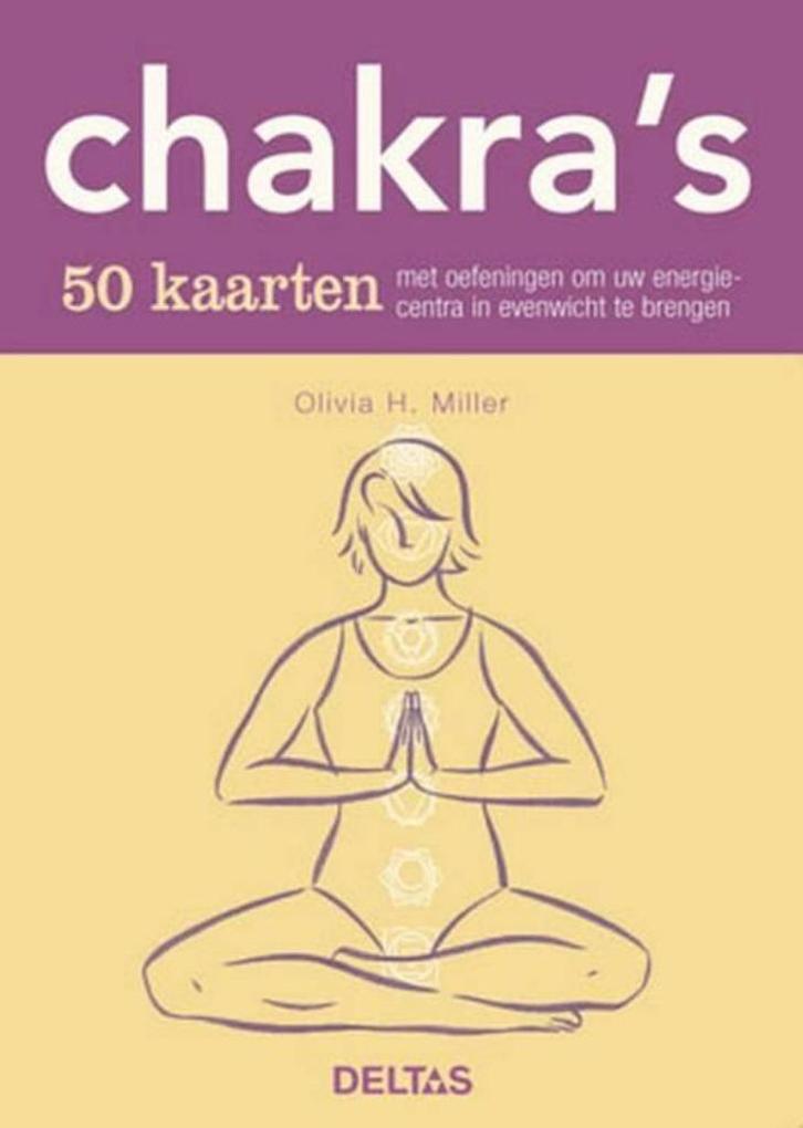 Olivia H. Miller 50 chakra's kaarten, Boeken, Esoterie en Spiritualiteit, Zo goed als nieuw, Ophalen of Verzenden