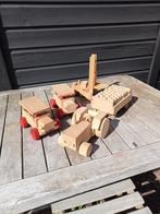 Houten speelgoed autootjes van Spiel gut, Kinderen en Baby's, Ophalen of Verzenden, Zo goed als nieuw, Rij- of Hobbelspeelgoed