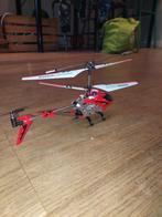 Bestuurbaare helikopter rood met oplaadsnoertje, Ophalen of Verzenden, Zo goed als nieuw, Drone zonder camera