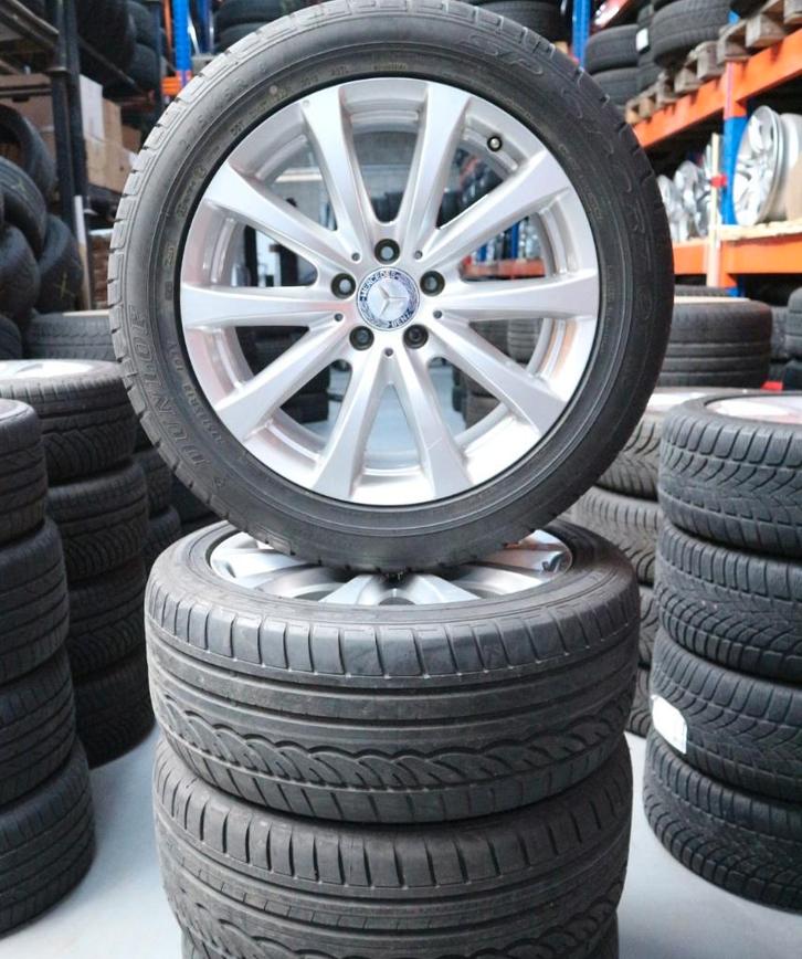 Mercedes S-klasse w221 velgen 18 inch 5x112, Auto-onderdelen, Banden en Velgen, Banden en Velgen, Zomerbanden, 18 inch, 255 mm