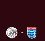 Ajax - pec zwolle 1 kaart - vak 413 noord 2e ring, Losse kaart, Eén persoon, September