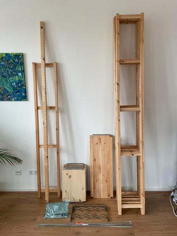 Ikea IVAR stellingkast (zijpanelen en planken) beschikbaar voor biedingen
