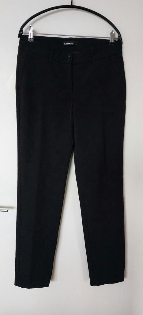 CAMBIO, zwarte broek, maat 42, Kleding | Dames, Broeken en Pantalons, Zo goed als nieuw, Maat 42/44 (L), Zwart, Lang, Ophalen of Verzenden