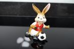 Goebel pasen, voetballende haas, voetballen, rugnummer 11, Verzenden, Zo goed als nieuw, Dier