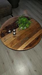 Salontafel, Huis en Inrichting, Tafels | Salontafels, Ophalen, Gebruikt, 100 tot 150 cm, Rond