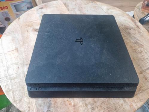 Playstation 4 slim 500gb opslag, Spelcomputers en Games, Spelcomputers | Sony PlayStation 4, Zo goed als nieuw, Slim, 500 GB, Zonder controller