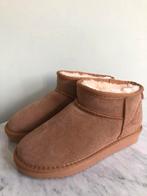 Nieuw suède lammy enkel boots/laarsjes maat 35, Ophalen of Verzenden, Nieuw, Bruin, Boots