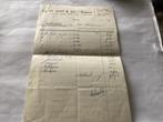 Oude Factuur Fa. M. Smit & Zn. Rijssen, Ophalen of Verzenden