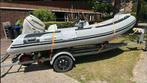 Nimarine RIB 410 met Evinrude 40 PK 2-takt motor, Watersport en Boten, Ophalen, Zo goed als nieuw