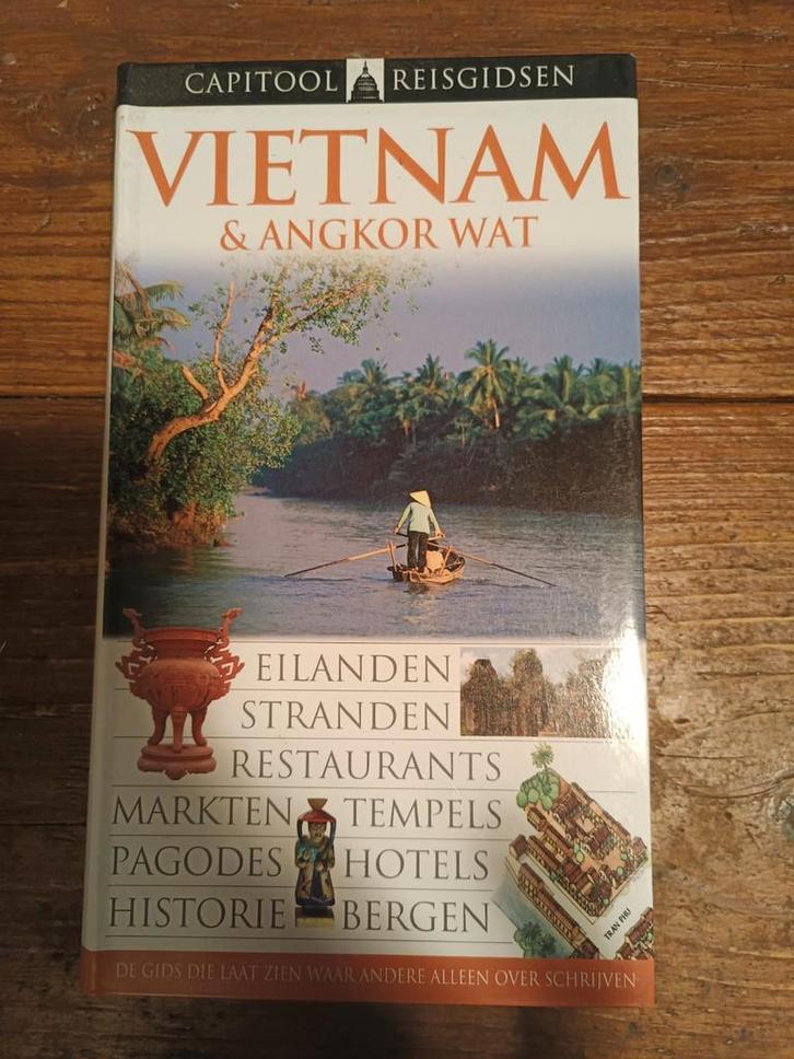 Vietnam & Angkor Wat Capitool reisgids, Boeken, Reisgidsen, Gelezen, Reisgids of -boek, Azië, Capitool, Ophalen of Verzenden