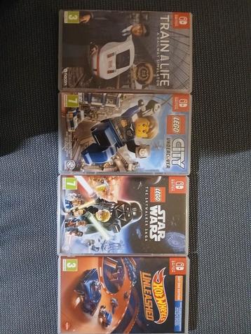 Nintendo switch games in goede staat beschikbaar voor biedingen