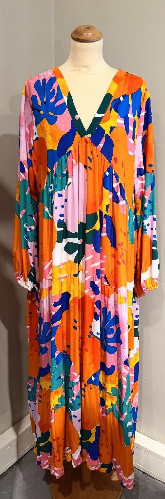 Heerlijke zomerjurk van Tatuum (44), Kleding | Dames, Jurken, Zo goed als nieuw, Maat 42/44 (L), Overige kleuren, Onder de knie