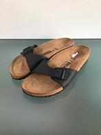 GRATIS VERZENDEN | BIRKENSTOCK Nieuwe zwarte slippers 41, Slippers, Verzenden, Zwart, Nieuw