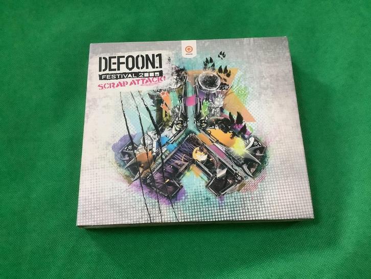 Defqon 1 Festival 2000 Scrap Attack! 4cd (NL/rare!), Cd's en Dvd's, Cd's | Dance en House, Gebruikt, Overige genres, Ophalen of Verzenden