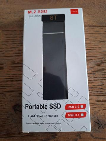 Portable SSD hardeschijf 8T beschikbaar voor biedingen