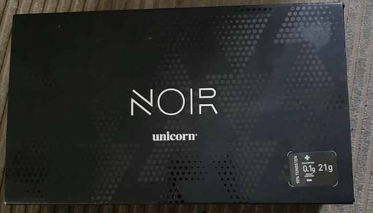 Gary Anderson Unicorn Noir Phase 3 - 21 gram, Sport en Fitness, Darts, Zo goed als nieuw, Pijlen, Ophalen of Verzenden