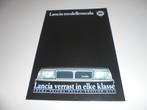 brochure Lancia modellenprogramma  1986, Verzenden, Nieuw, Overige merken