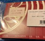 ELI SAAB ELIXER love parfum proefjes..4 stuks..nieuw, Ophalen of Verzenden, Nieuw