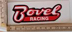 Vintage sticker Bovel Racing autosticker autosport, Verzamelen, Ophalen of Verzenden, Zo goed als nieuw