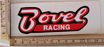 Vintage sticker Bovel Racing autosticker autosport  beschikbaar voor biedingen