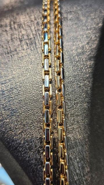 Prachtige 14k 585 gouden ketting 65cm lang beschikbaar voor biedingen