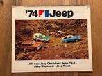 1974 Jeep brochure, Boeken, Verzenden, Gelezen, Overige merken