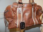 Dolce & Gabbana eerstelijns leren tas ruim model Zeer goed, Verzenden, Zo goed als nieuw, Bruin, Handtas
