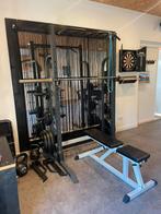 Half rack compleet, Sport en Fitness, Ophalen of Verzenden, Metaal, Krachtstation