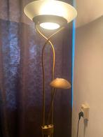Stevige vloerlamp kleur brons, Huis en Inrichting, Lampen | Vloerlampen, Ophalen, Gebruikt, 150 tot 200 cm