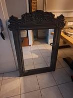 Antieke Spiegel met Ornamenten, Ophalen, Gebruikt, 100 tot 150 cm, 75 tot 100 cm